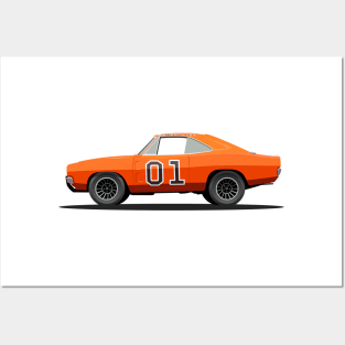 The Dukes of Hazzard Posters and Art